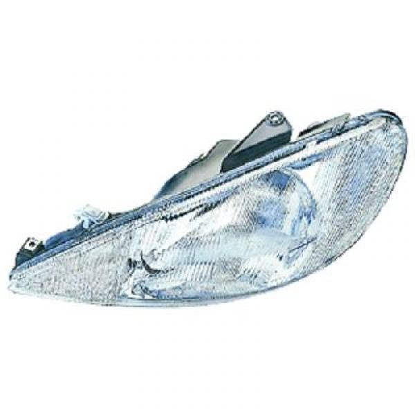 Koplamp links Peugeot 206 98->> VALEO H4