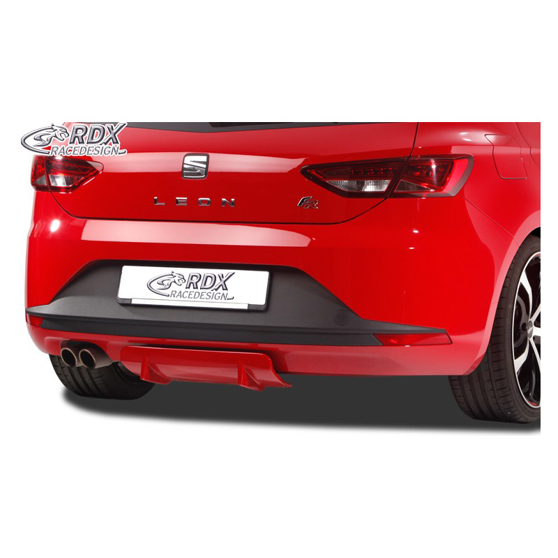 Achterskirt 'Diffusor U-Diff'  Seat Leon (5F) incl. FR/SC/ST 2012-2020 (PU)