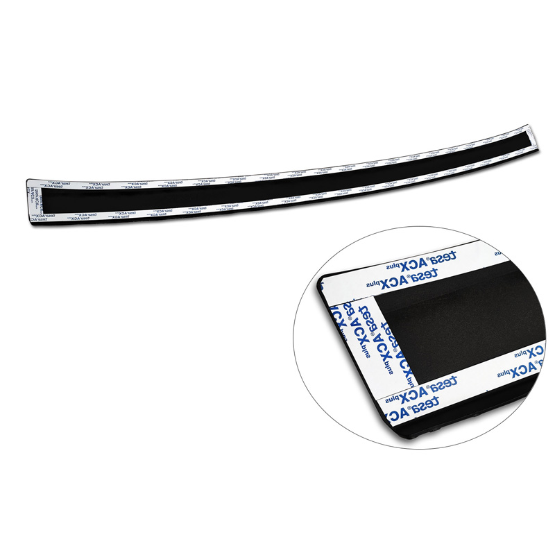 Matzwart Aluminium Achterbumperprotector  Toyota Highlander IV (XU70) 2020- 'Riffled Plate'