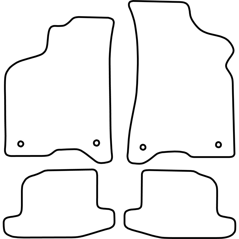 Automatten VW Lupo 04-
