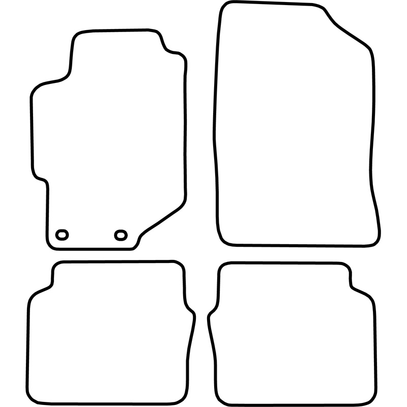 Automatten Honda Accord 01-