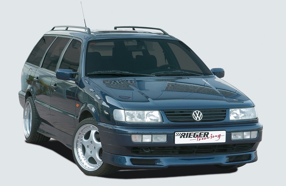 Voorspoilerlip achter VW Passat 35i Rieger