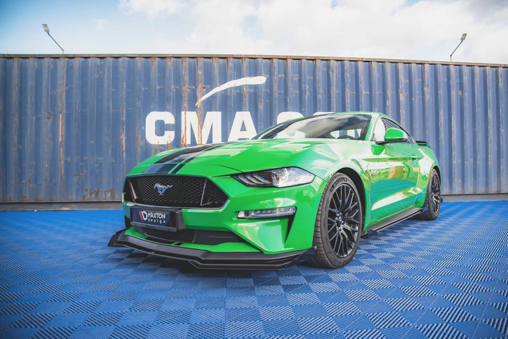 Voorspoiler V.2 met Canards Ford Mustang GT MK5 FL Maxton Street Pro