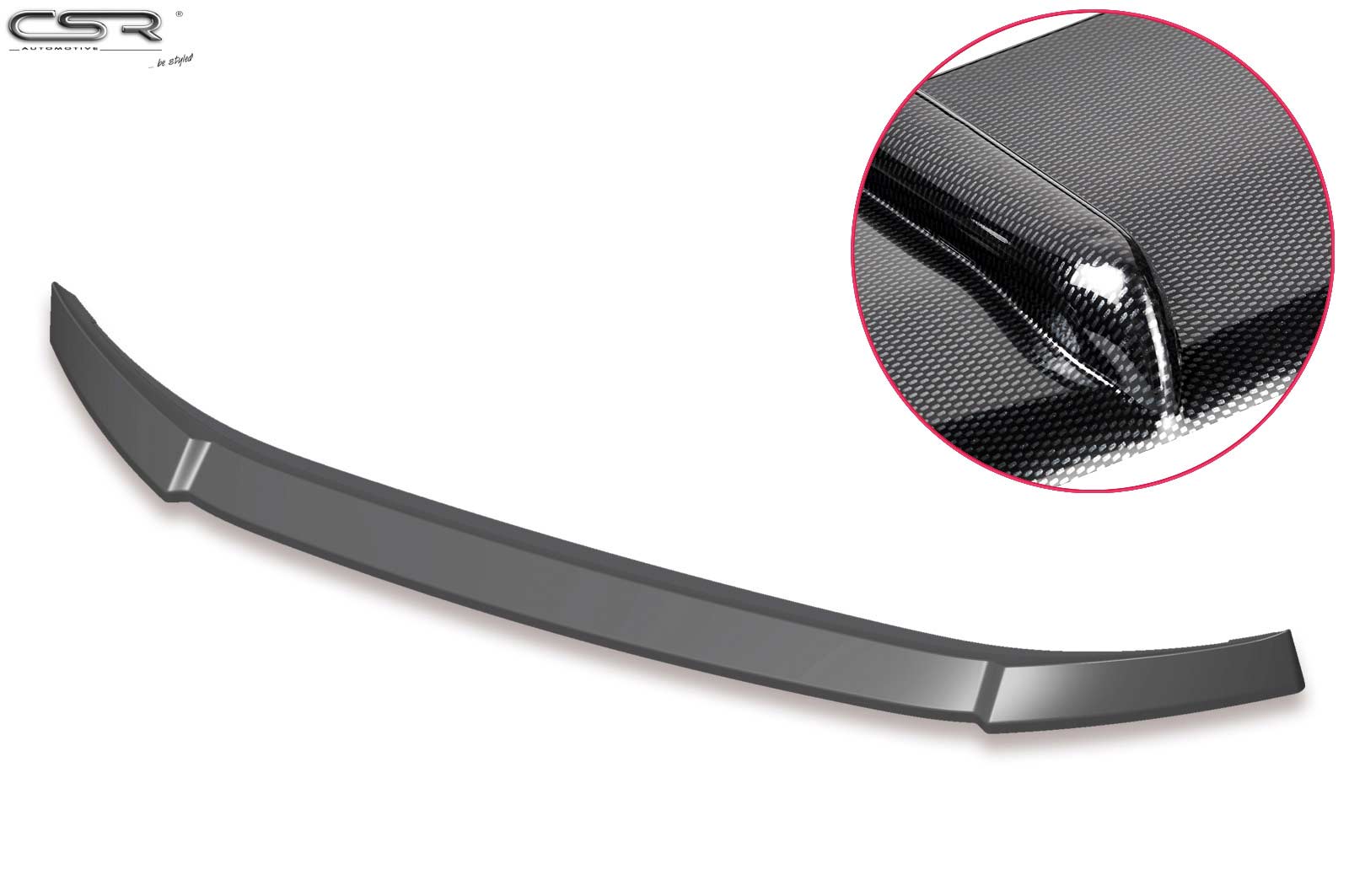 Voorspoiler Volkswagen UP! 12-16 Carbon-look CSR