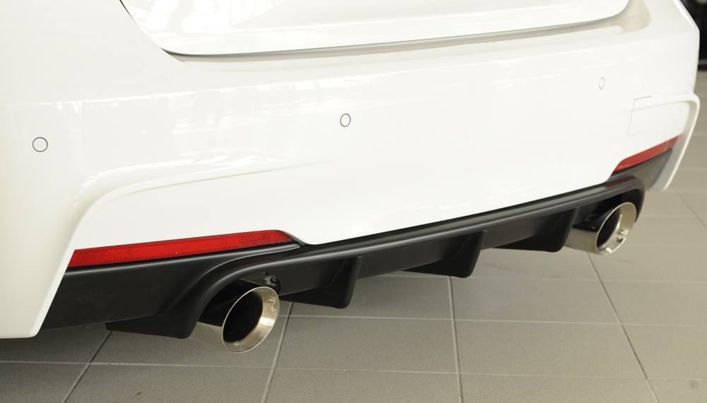 Achter Diffuser BMW 335i/340i F30/F31 2012-... ongespoten Rieger