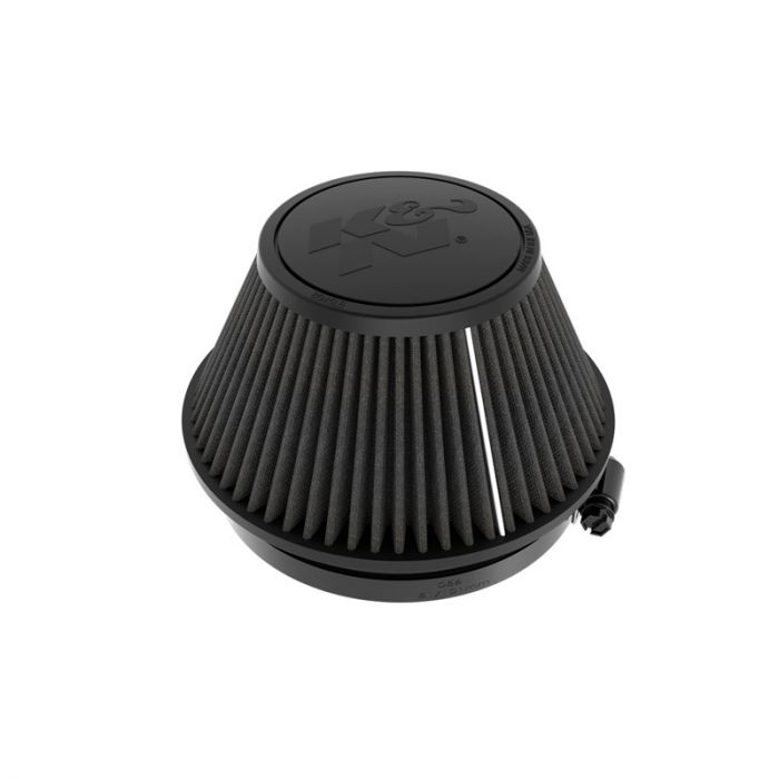 K&N Universeel Dryflow Zwart Luchtfilter Conisch 152mm aansluiting, 191mm onder, 114mm top, 102mm hoogte (RU-3129HBK)