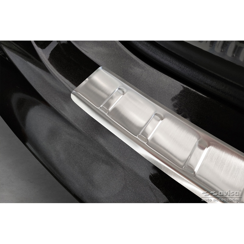 RVS Achterbumperprotector  Audi A6 Allroad 2011-2018 'Ribs'
