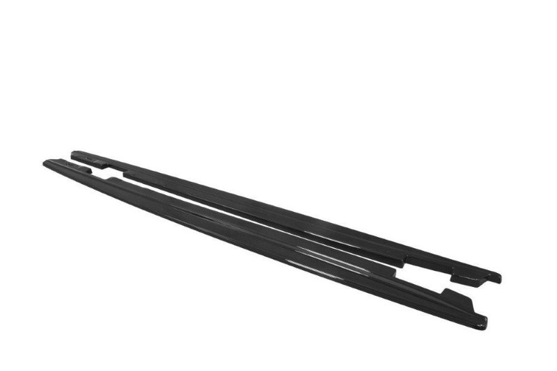 Zijskirts Diffusers BMW M6 E63 Glanzend Zwart