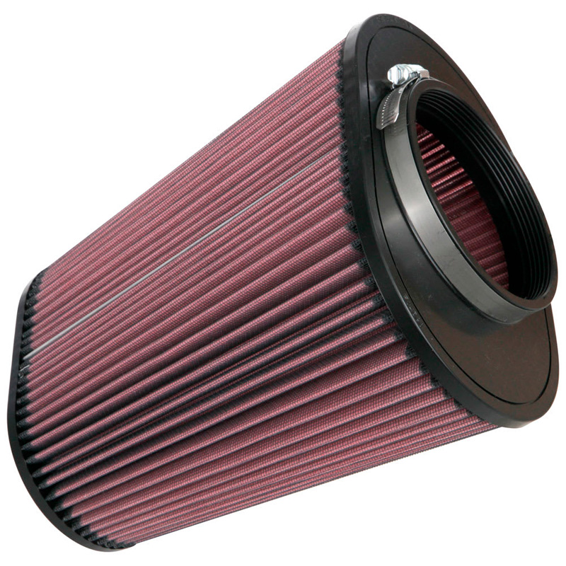 K&N Universeel Luchtfilter Ovaal/Konisch 114mm aansluiting, 235mm x 159mm onder, 178mm x 114mm top, 254mm hoogte (RU-1024)