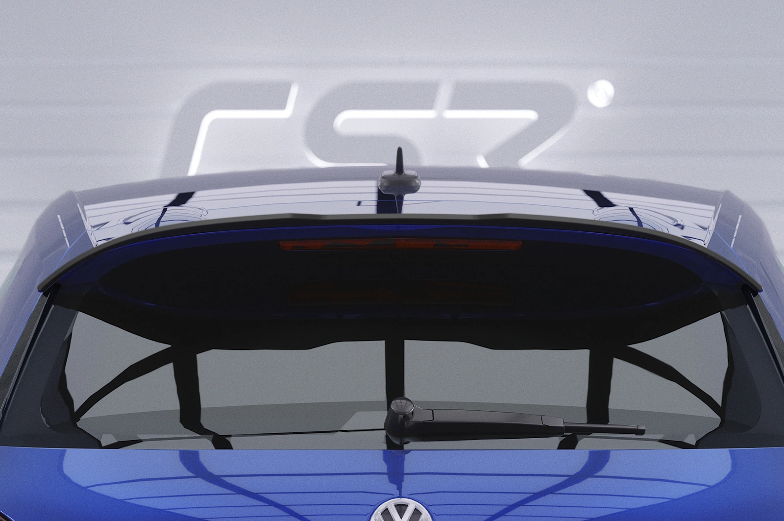 Achterspoiler VW Scirocco III R R-Line glans zwart 2008–03/2014 van CSR Automotive