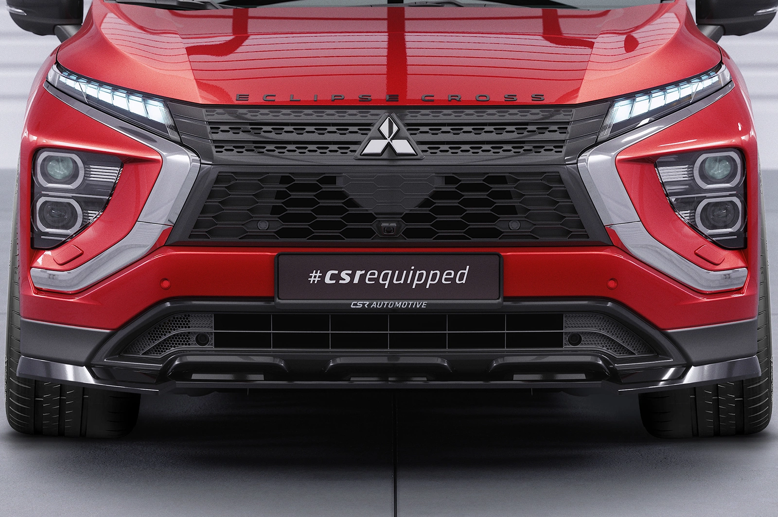 Voorspoiler Mitsubishi Eclipse Cross Glans Zwart (2021–) CSR