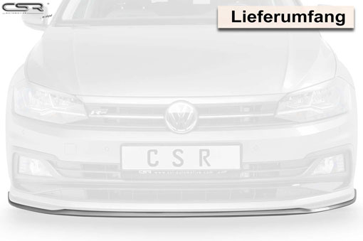 Voorspoiler VW Polo 2G Gti R-Line