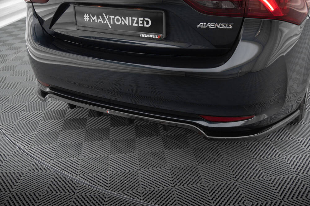 Diffuser Toyota Avensis Sedan Facelift Maxton Glans Zwart