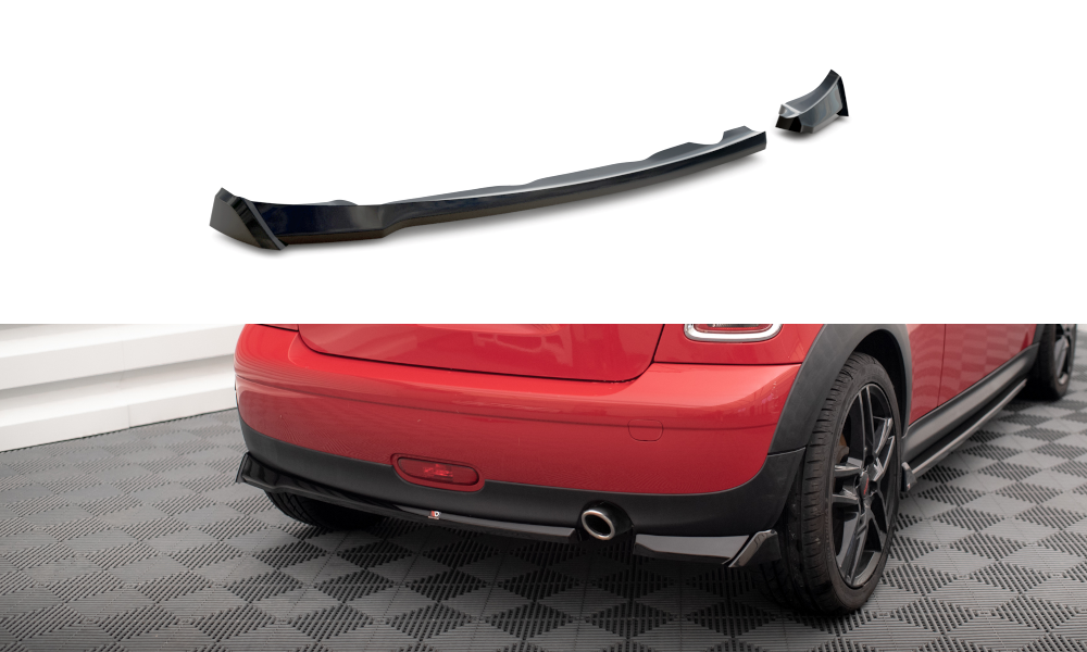 Diffuser Mini One R56 2006 - 2010 Maxton Glans Zwart