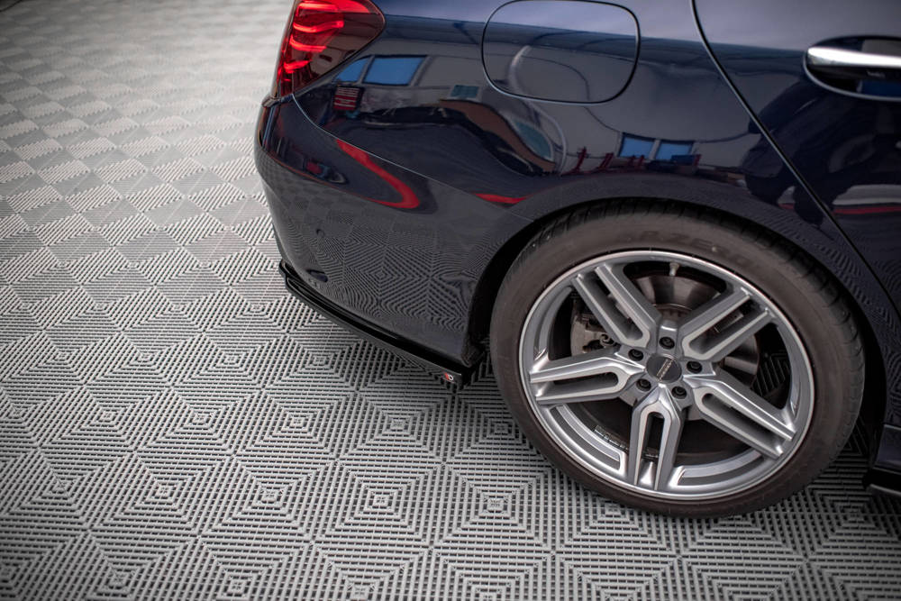 Zijdiffuser Mercedes C43 AMG W205 Facelift Maxton Glans Zwart