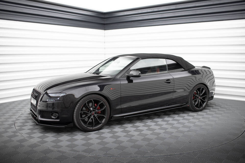 Zijskirts met Canards Street Pro Audi A5 S-Line / S5 Coupe / Cabrio Maxton