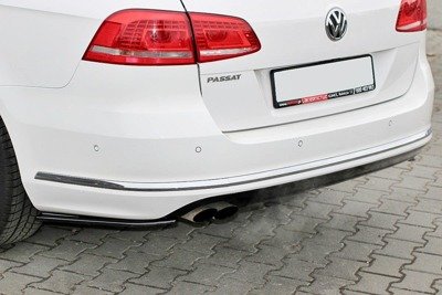 Zijdiffusers VW Passat B7 R-Line Variant Glans Zwart