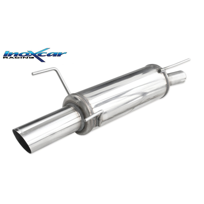100% RVS Sportuitlaat  Opel Astra F 2.0 16v 150pk 1x90mm Rally