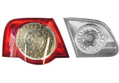 achterlicht, incl fittingdeel, buiten, rechts VW Passat, 2005-20