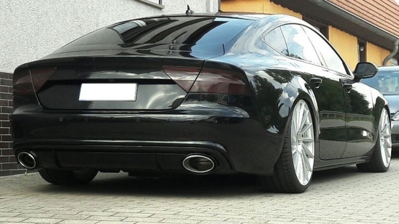 Diffusor Audi A7 RS7 4G Look 10-14 incl. Sierstukken