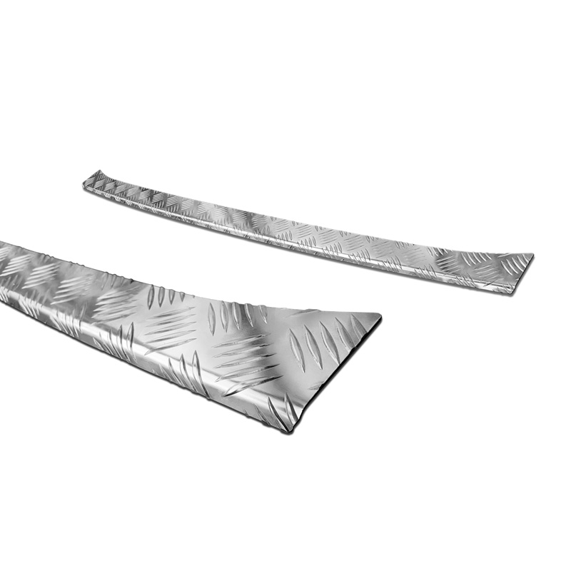 Aluminium Achterbumperprotector  Mercedes Sprinter III 2018- 'Riffled plate'