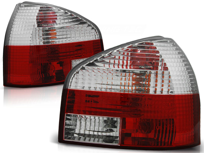 Luces traseras Audi A3 95-01 rojo/blanco