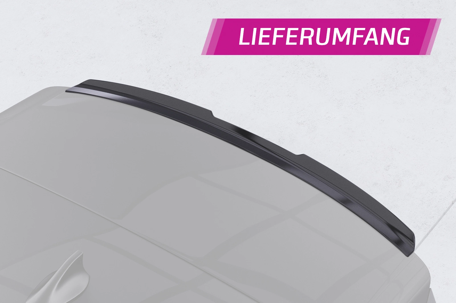 Achterspoiler VW ID.3 Glans Zwart – CSR Automotive – vanaf 11/2019
