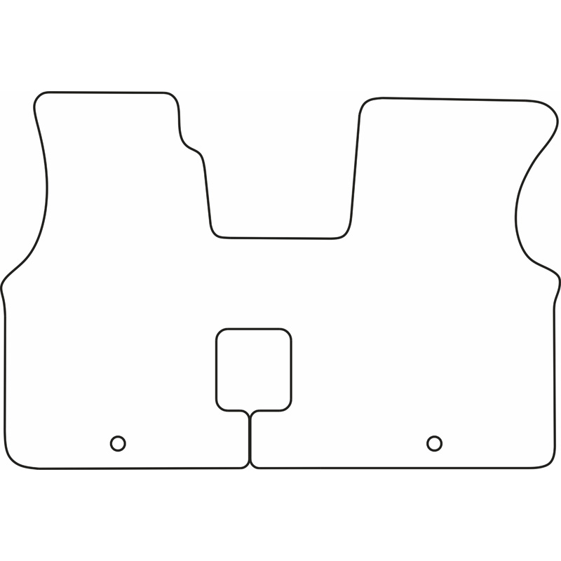 Automatten Velours  Volkswagen Transporter T4 1991-2003 (alleen voor)
