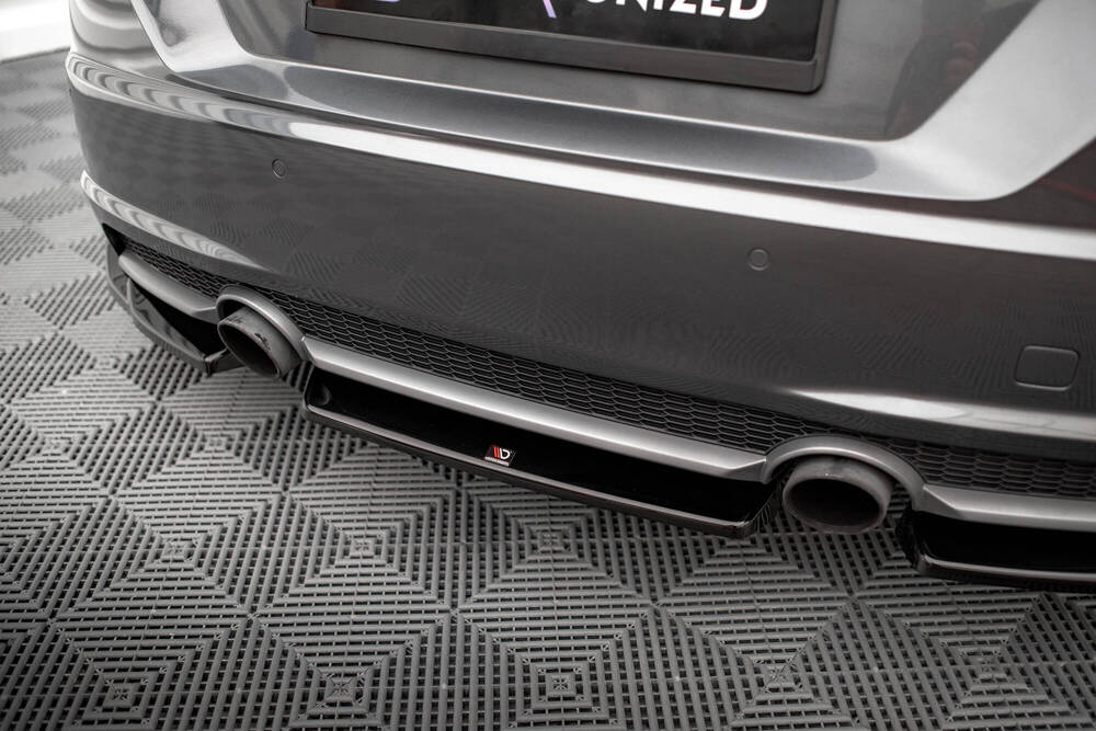 Diffuser Audi TT S-Line 8S Maxton Glans Zwart
