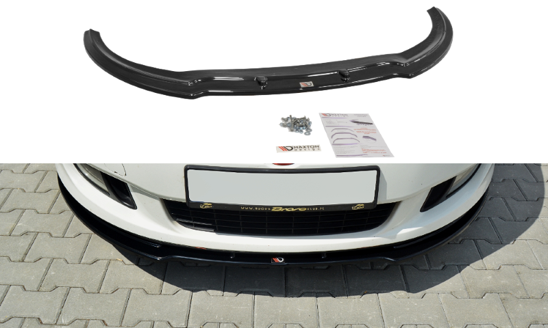 Voorspoiler Fiat Bravo MK 2 SPORT Glanzend Zwart