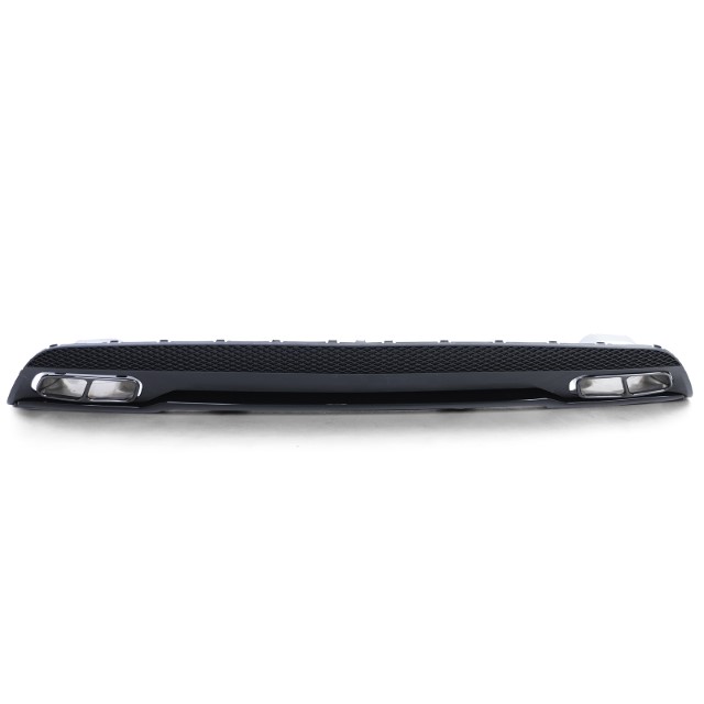 Diffusor Mercedes W176 A45 Line Glans zwart, zwarte Sierstukken
