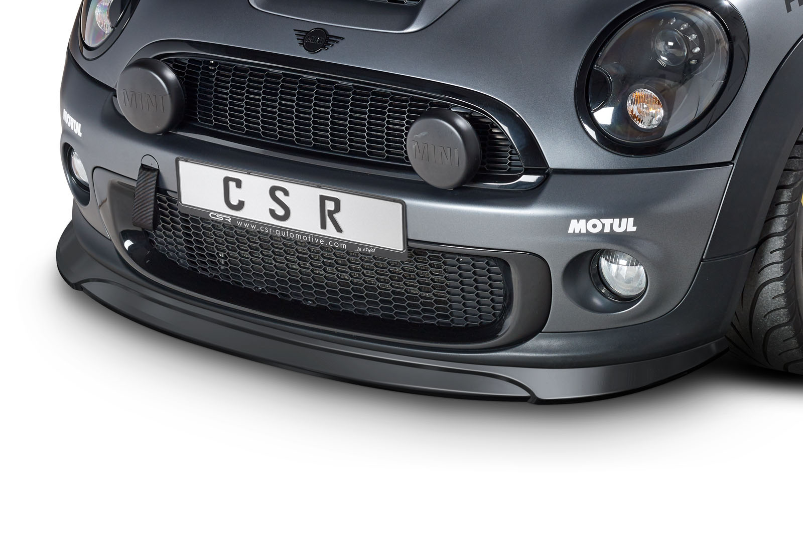 Voorspoiler Mini Rxx Glans Zwart – 2006–2016