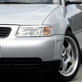 Koplampspoilers Audi A3/S3 tot 8/2000 ABS