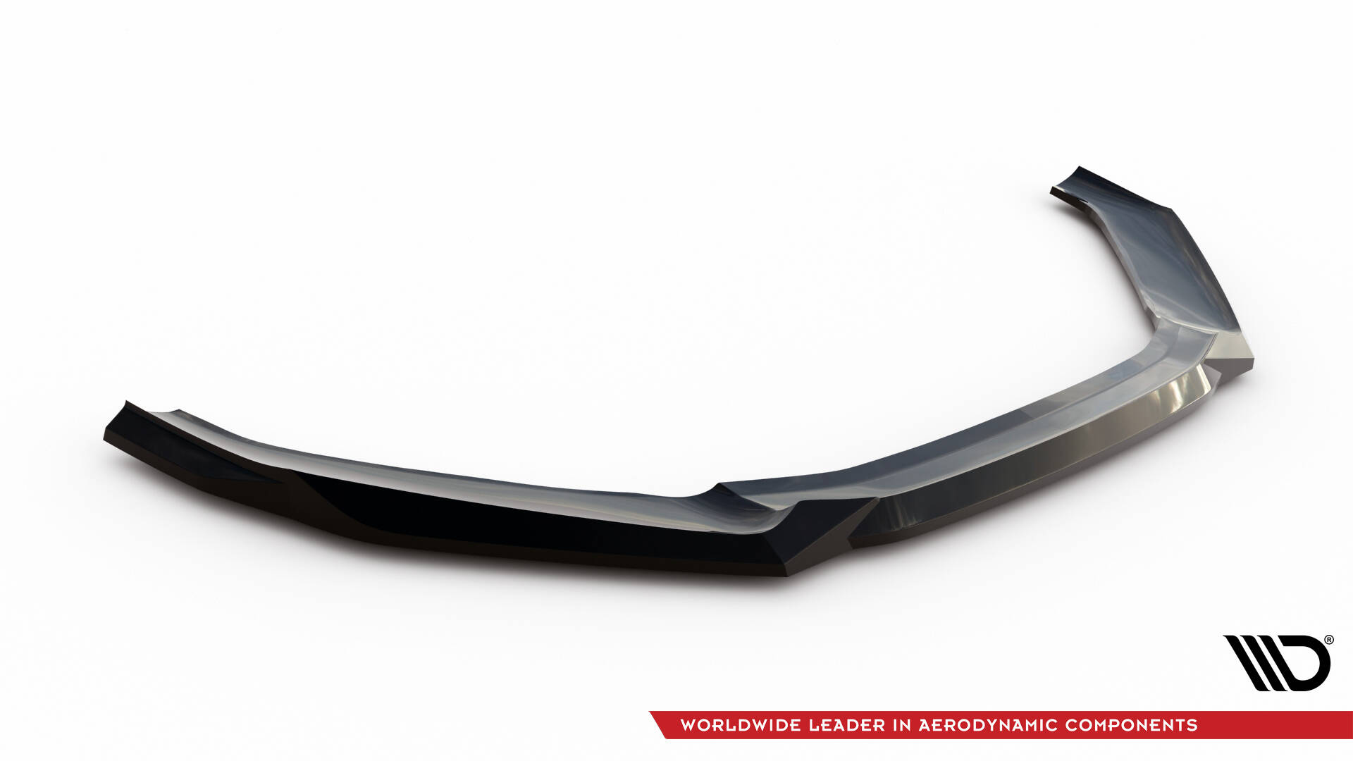 Street Pro Voorspoiler V.1 Hyundai Veloster N MK2 Maxton Glanzend zwart