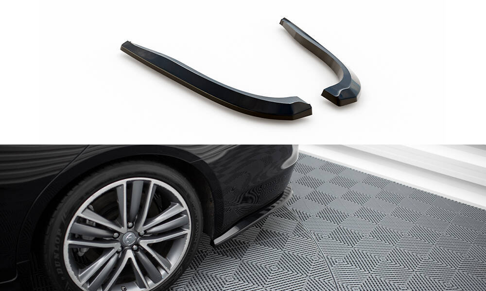 Zijdiffuser V.2 Infiniti Q50 S Maxton Glans Zwart
