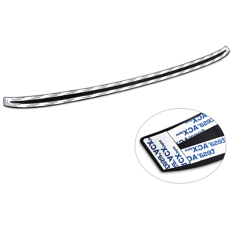 Matzwart RVS Achterbumperprotector  BMW 3-Serie G20 Sedan M-Pakket 2019- 'Ribs'
