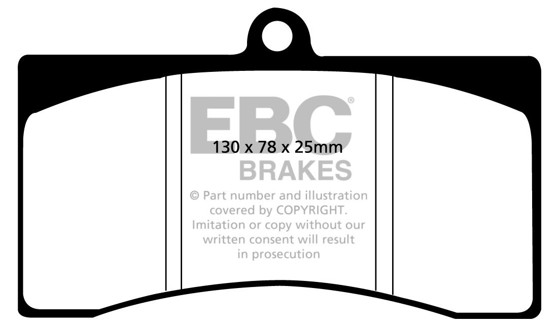 EBC Brakes MERCEDES GLK-Class (X204) GLK250 (2.2TD) 2009-.. Remb