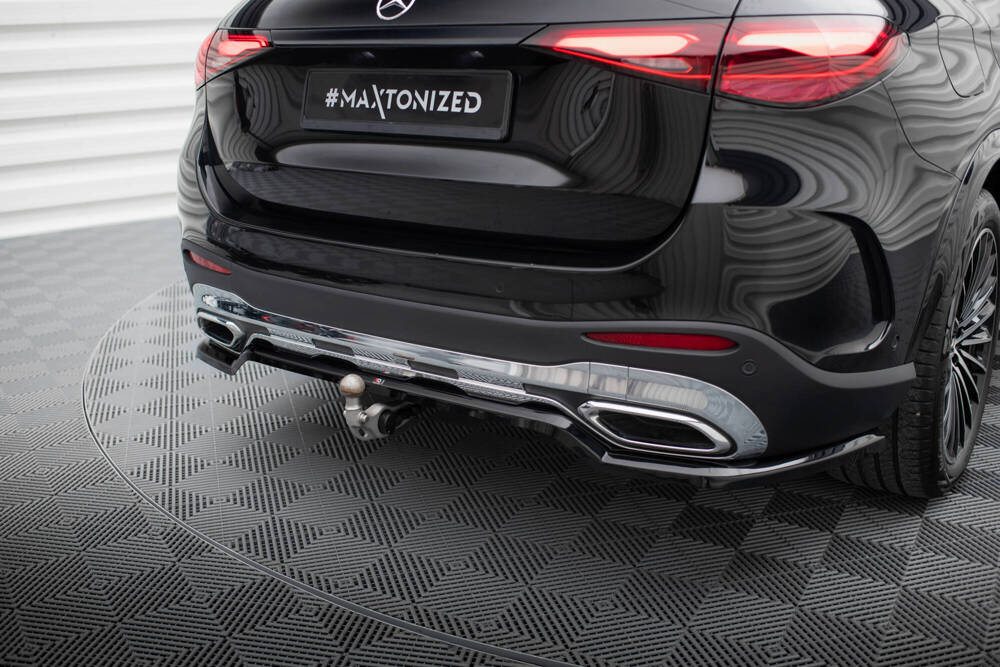 Diffuser Mercedes GLC AMG Pakket X254 Maxton Glans Zwart