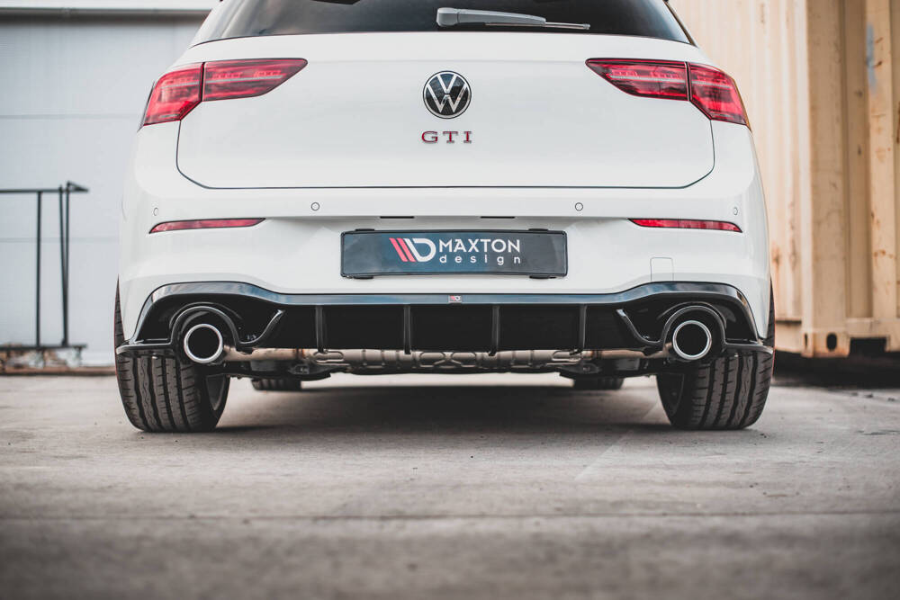 Diffuser V.1 Volkswagen Golf 8 GTI Maxton Glans Zwart