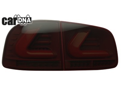 parte trasera VW Touareg 02-10 Car DNA LED rojo