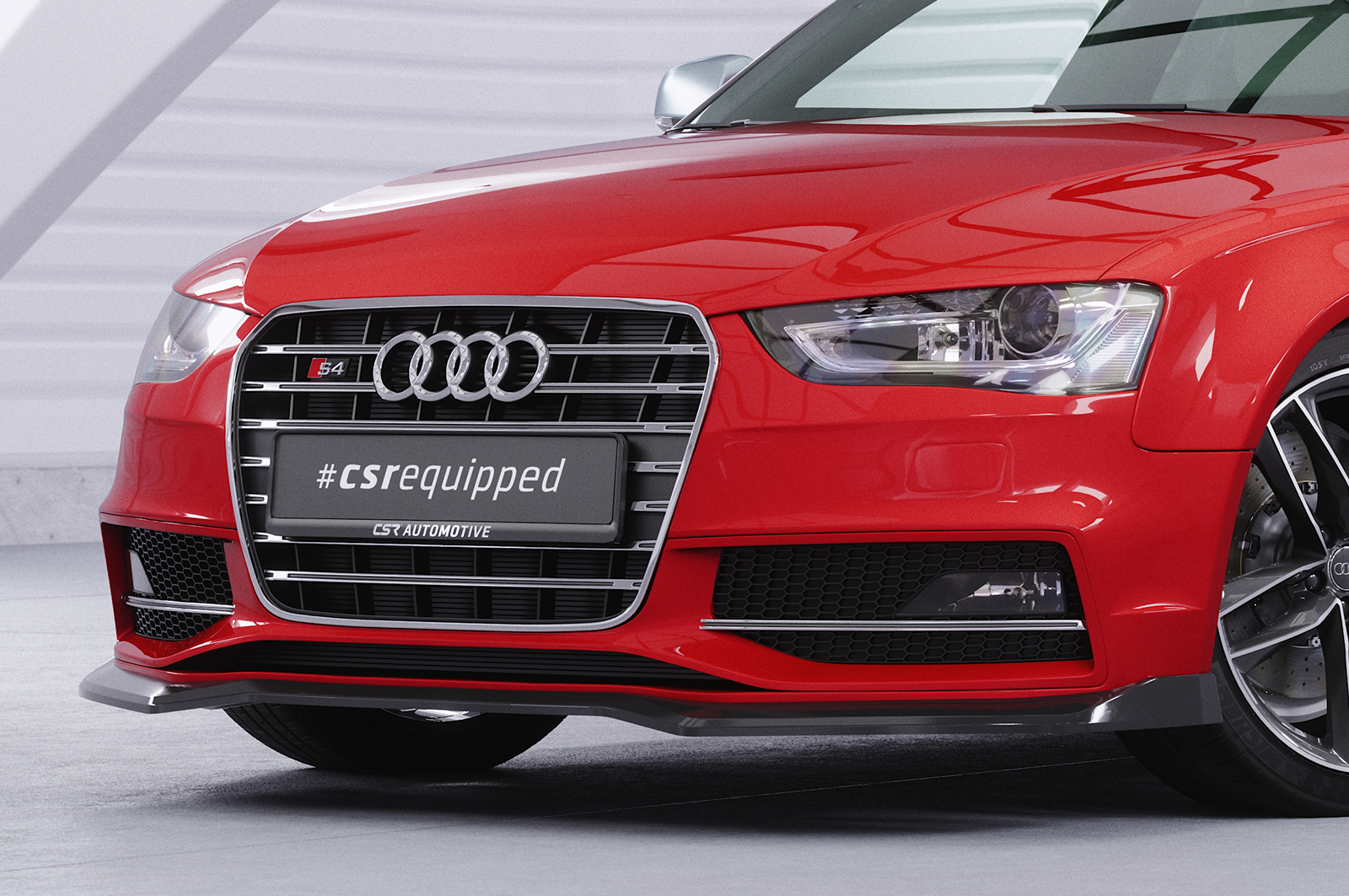 Voorspoiler Audi A4 / S4 B8 (Type 8K)