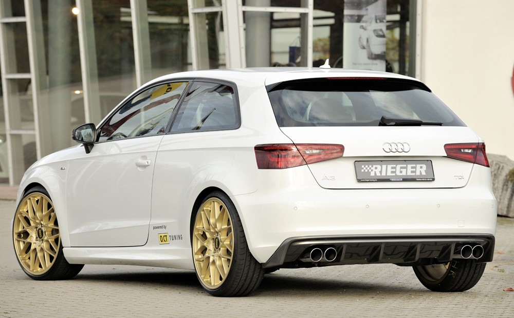 Rieger Achteraanzet Audi A3 8V 2012- Duplex
