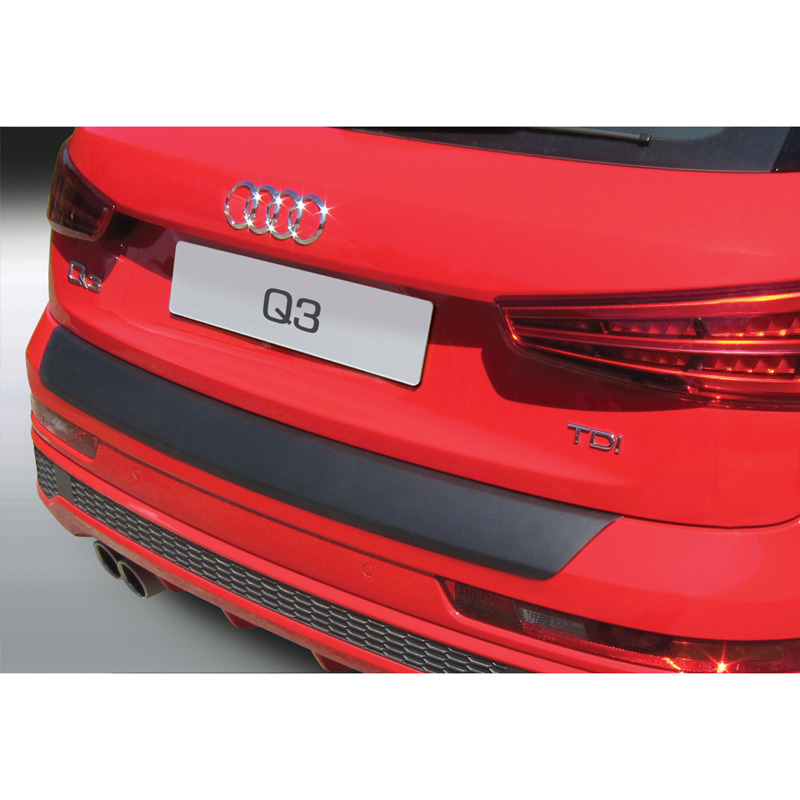 ABS Achterbumper beschermlijst  Audi Q3 & RSQ3 10/2011-10/2018 Zwart