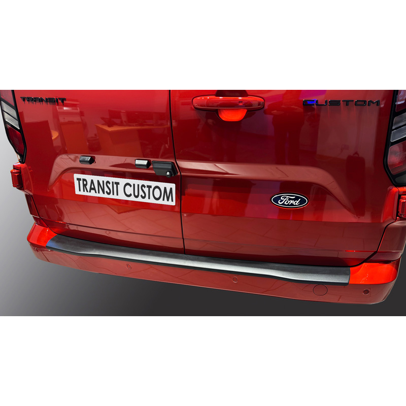 ABS Achterbumper beschermlijst  Ford Transit Custom 2023- Zwart