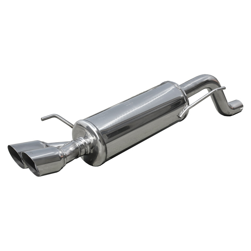 Fiat Punto EVO sports exhaust 1.4TB MultiAir (165pk) 10 - 2x80mm