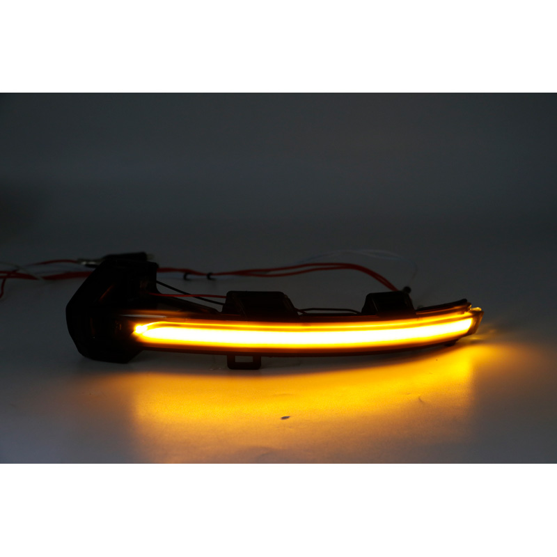 Set LED Zijspiegel-Knipperlichten  Volkswagen Passat (3G) 2014- & Arteon 2017- - Rookgrijs - incl. Dynamic Running Light