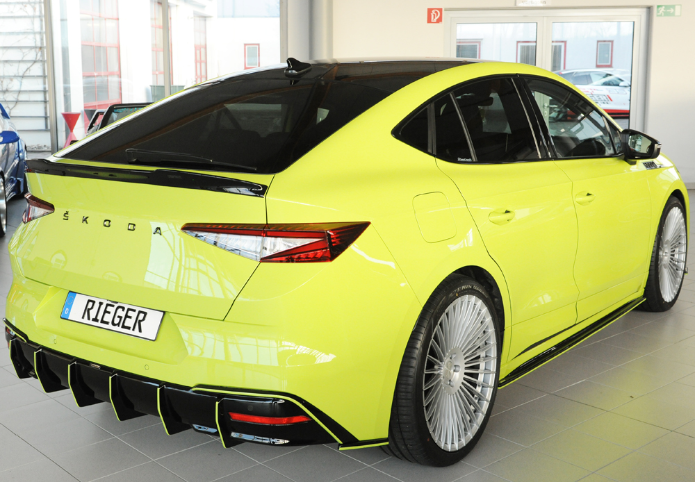 Achterspoiler Skoda Enyaq iV (NY): 10.20-01.2025  Glans zwart