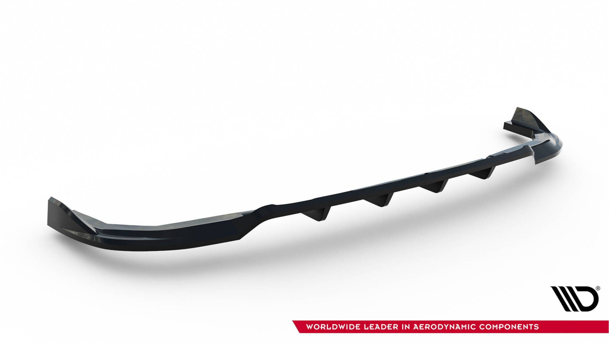 Achter Diffuser Ford Tourneo Courier MK2 Maxton Glanzend zwart