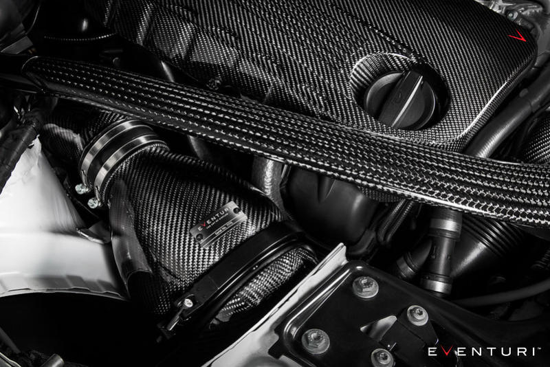 Eventuri BMW F8X M3/M4 V2 Full Black Carbon intake met SEALED Carbon ducts systeem