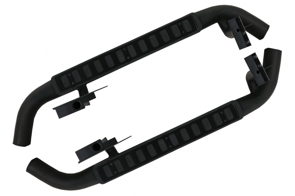Sidesteps Treeplanken Land Rover Defender 90 (1990-2016) Zwart